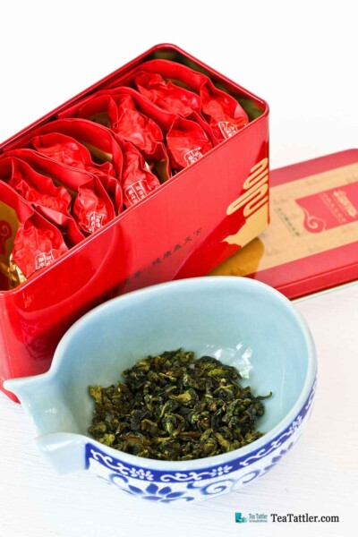 Ti Kwan Yin Oolong is the most renown of all Chinese oolongs. It has a pale, fragrant, smooth yellow liquor with a slightly sweet aftertaste. | TeaTattler.com #tikwanyin #tiequanyin #goddessofmercytea #oolongtea