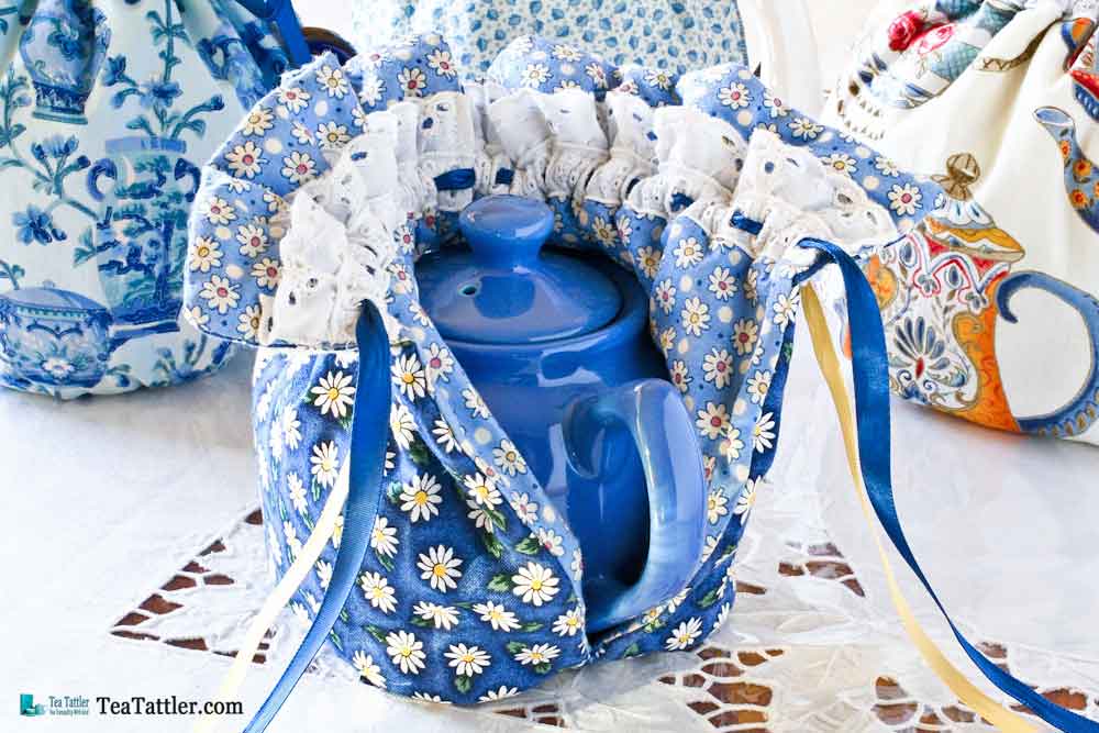 Quilted Drawstring Tea Cozy